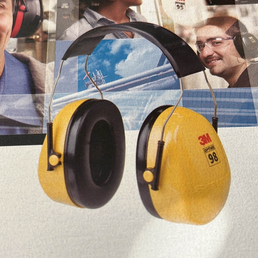 3M Optime 98 Ear Protectors Earmuff